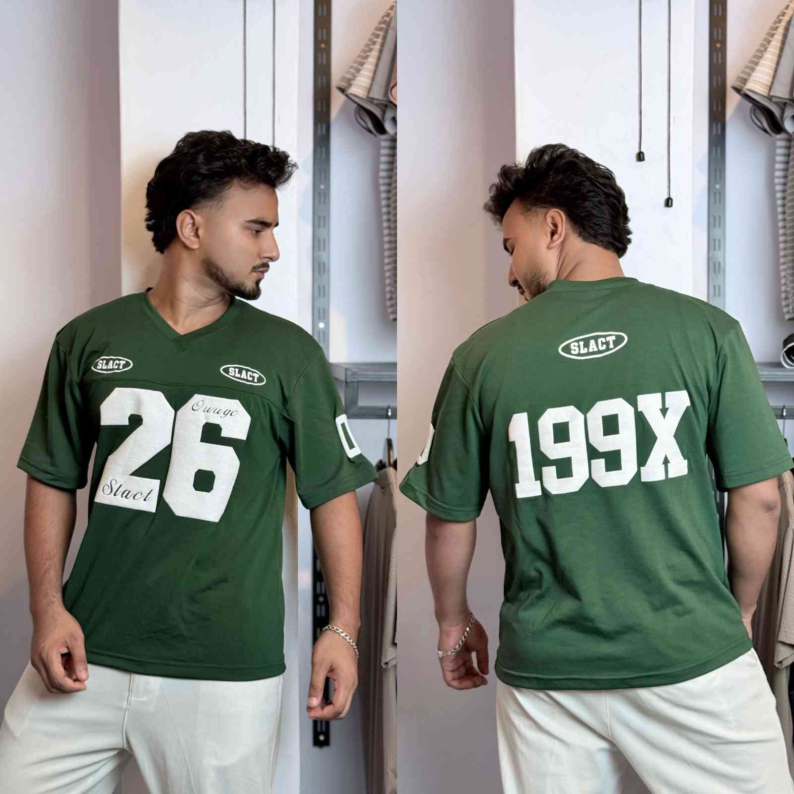 SLACT Oversized V-Neck